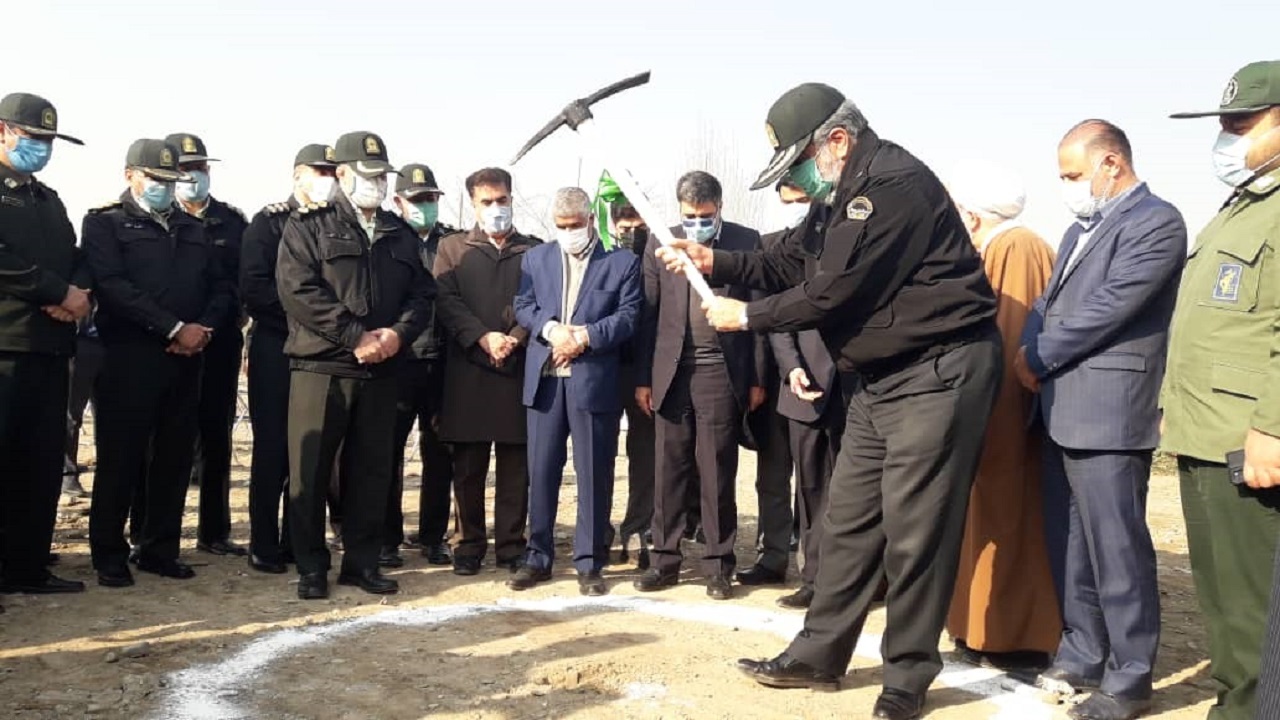 کلنگ ساخت ستاد فرماندهی انتظامی فردیس به زمین خورد