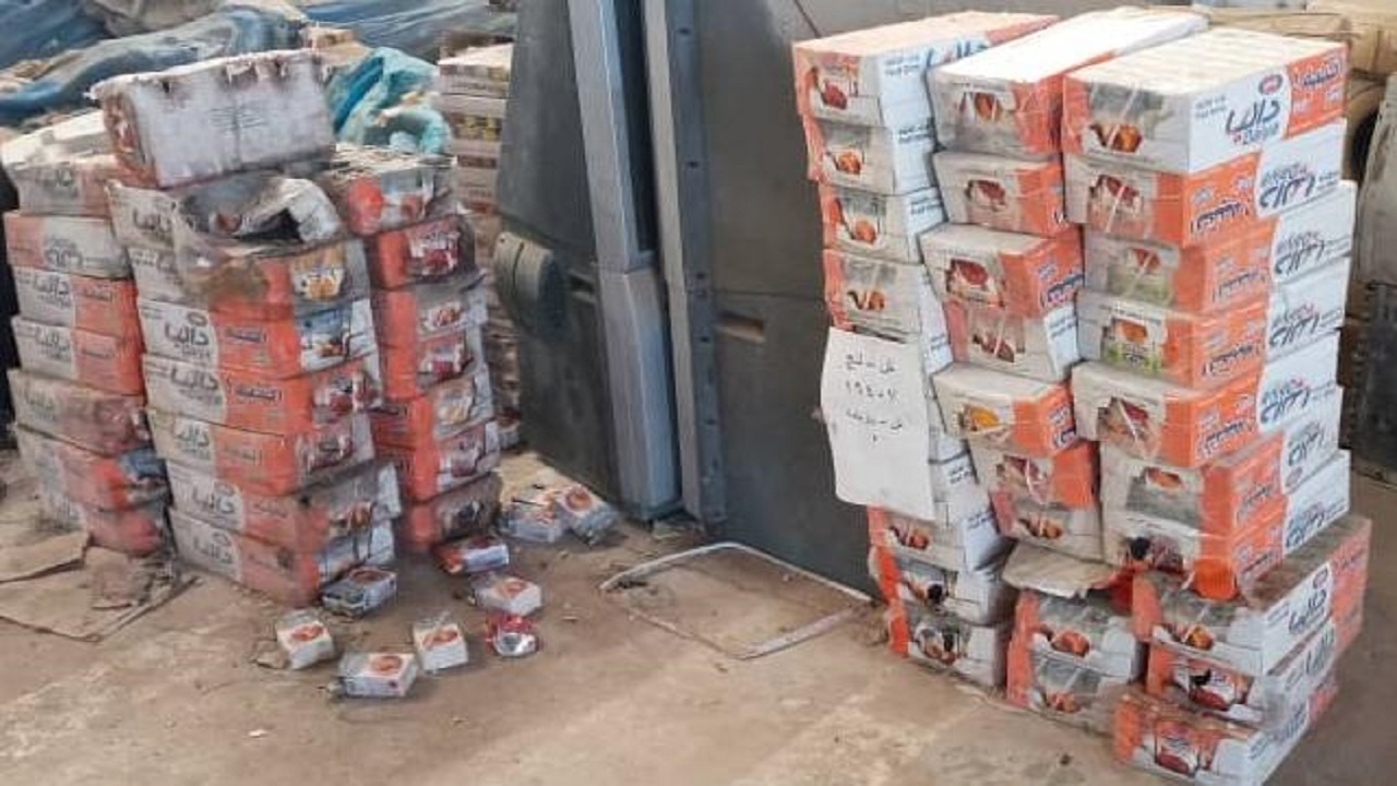 معدوم‌سازی ۲۵۰۰ کیلوگرم محصولات غیر قابل مصرف انسانی در آبادان