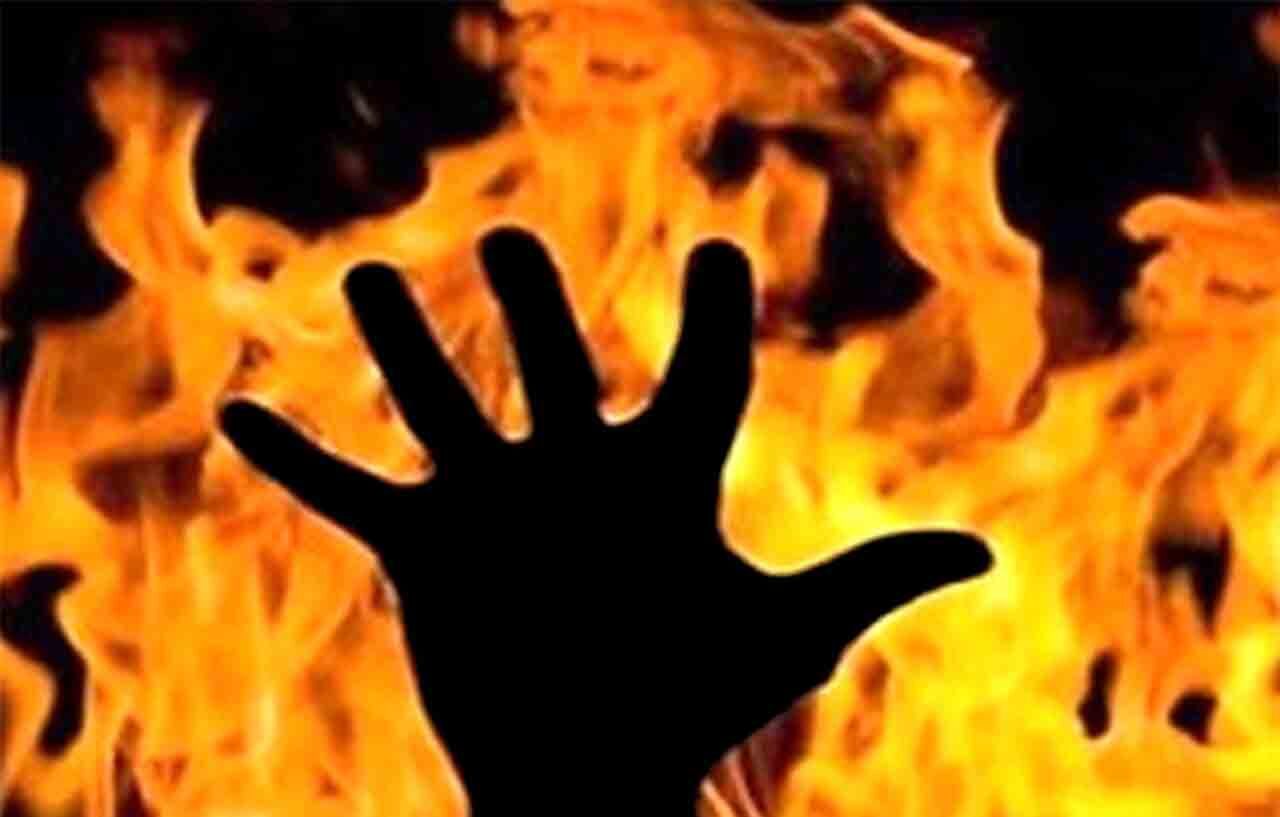 زوج مرندی در آتش سوختند