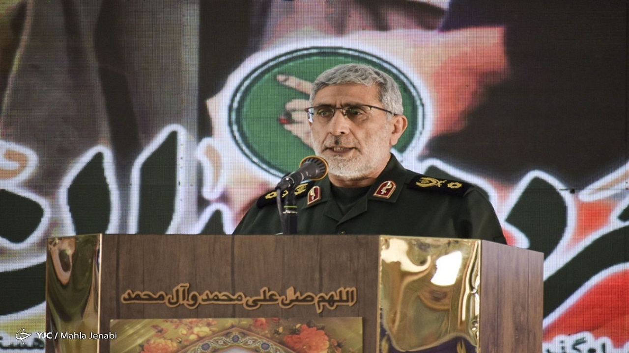 پیام قدردانی فرمانده نیروی قدس سپاه از اصحاب فرهنگ، هنر و رسانه