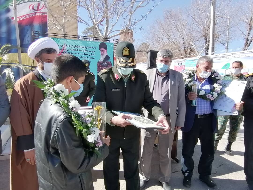 ایجاد امنیت با کمک کودکی ۱۰ ساله در انار