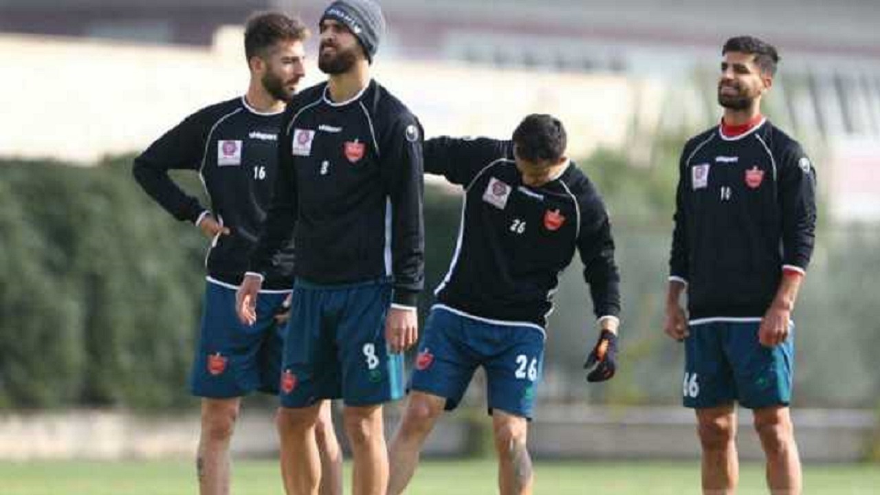 تمرین پنجشنبه پرسپولیس بدون مصدوم و غایب برگزار شد