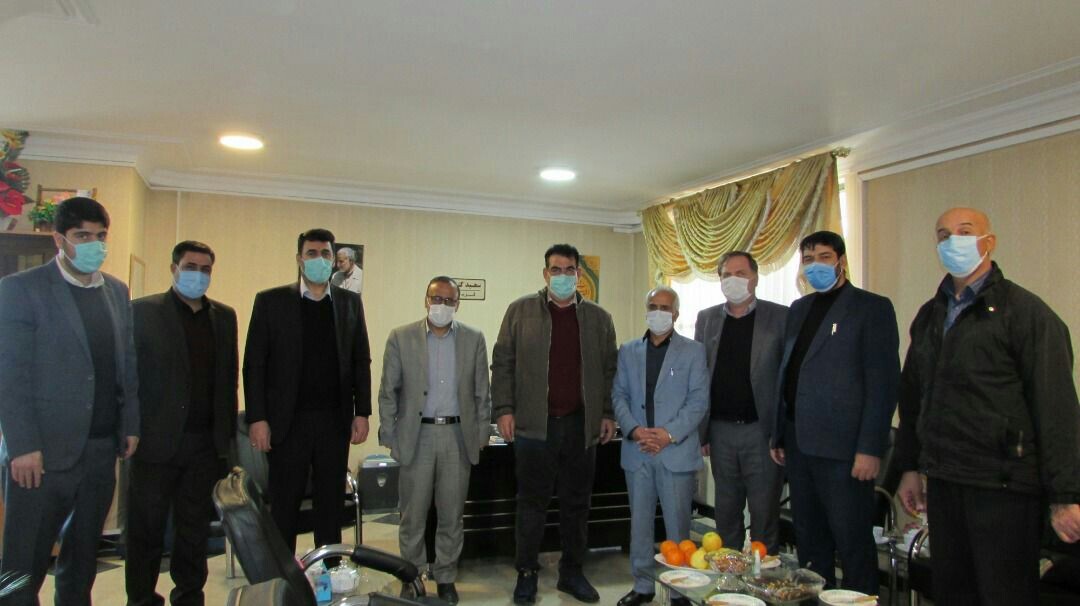 دیدار روسای اتاق اصناف اسدآباد و ملایر با فرماندار اسدآباد