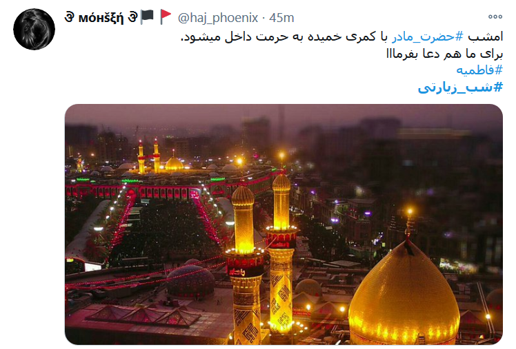 مادرت آمده با ذکر &laquo;بُنَیَّ قَتَلوکْ&raquo; / عطر سیب حرمت، جلوه&zwnj; زهراست حسین(ع)