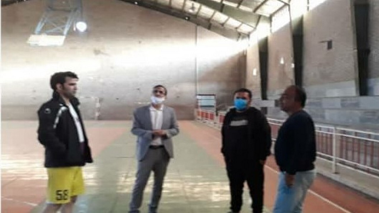 بازدید از اماکن ورزشی شهرستان دهلران