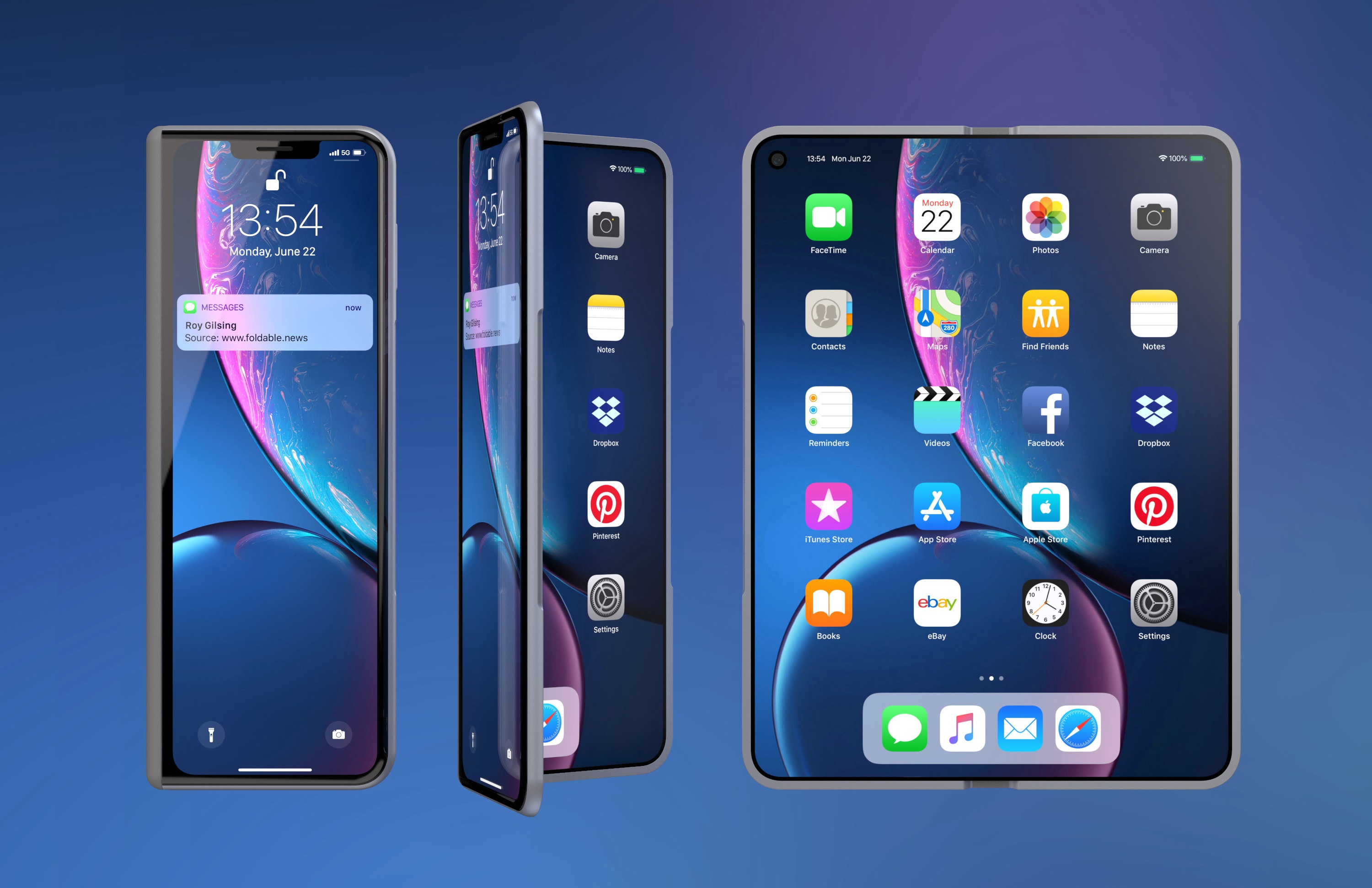  گوشی تاشوی اپل