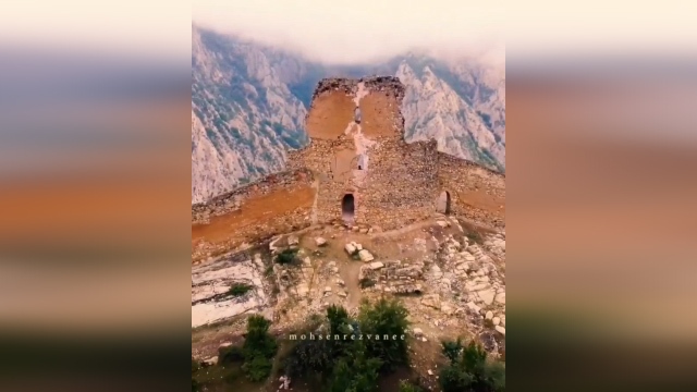 قلعه کنگلو، شاهکاری از دوران ساسانی + فیلم
