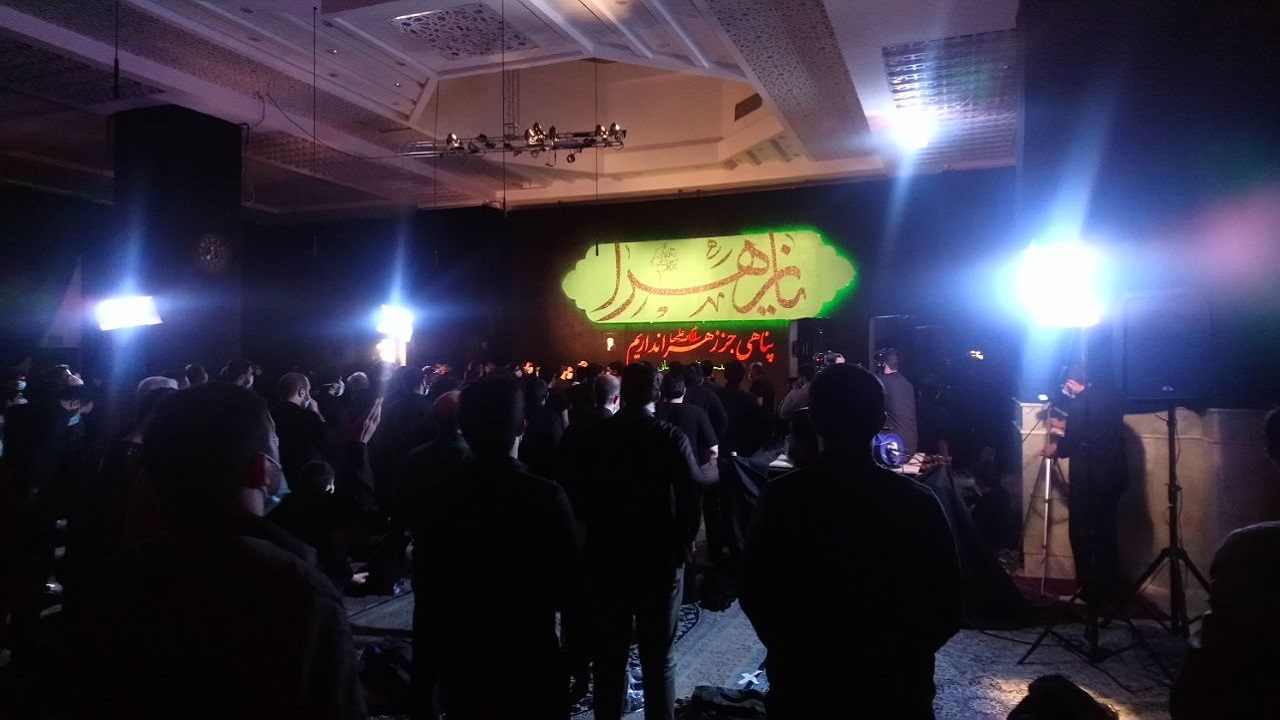 پایان ماه‌ها دوری از مجالس عشق با دعای دخت نبی/ عطر حضرت زهرا (س) در امام‌زاده قاضی الصابر پیچید