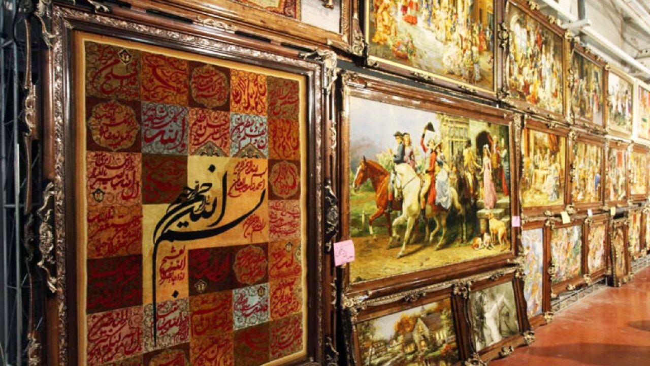 راهنمای خرید تابلو فرش ماشینی و دستباف؛ تشخیص تابلو فرش دستباف از ماشینی