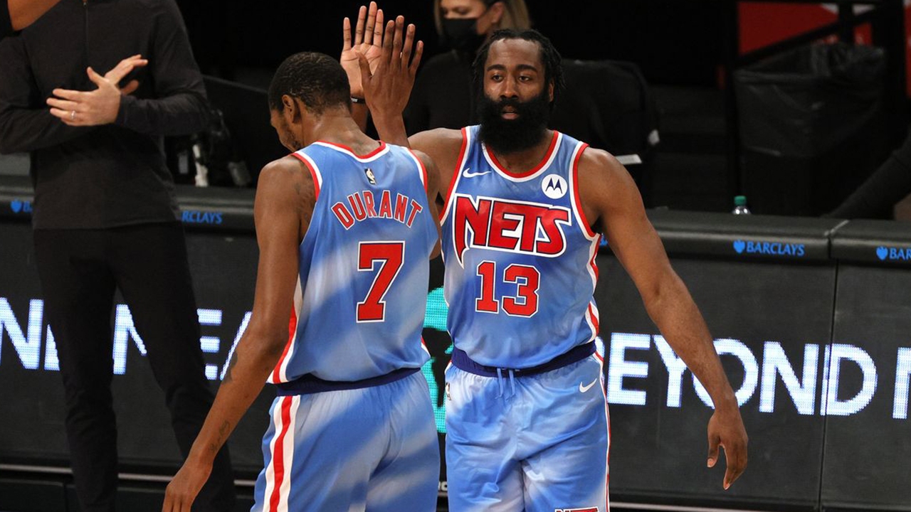 لیگ بسکتبال NBA/ هاردن در اولین بازی برای بروکلین تریبل دبل کرد