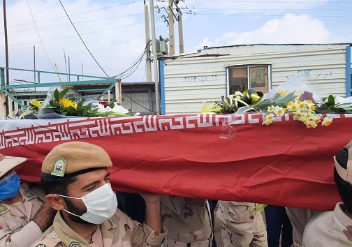 پیکر پاک ۵۵ شهید تازه تفحص شده وارد کشور شد