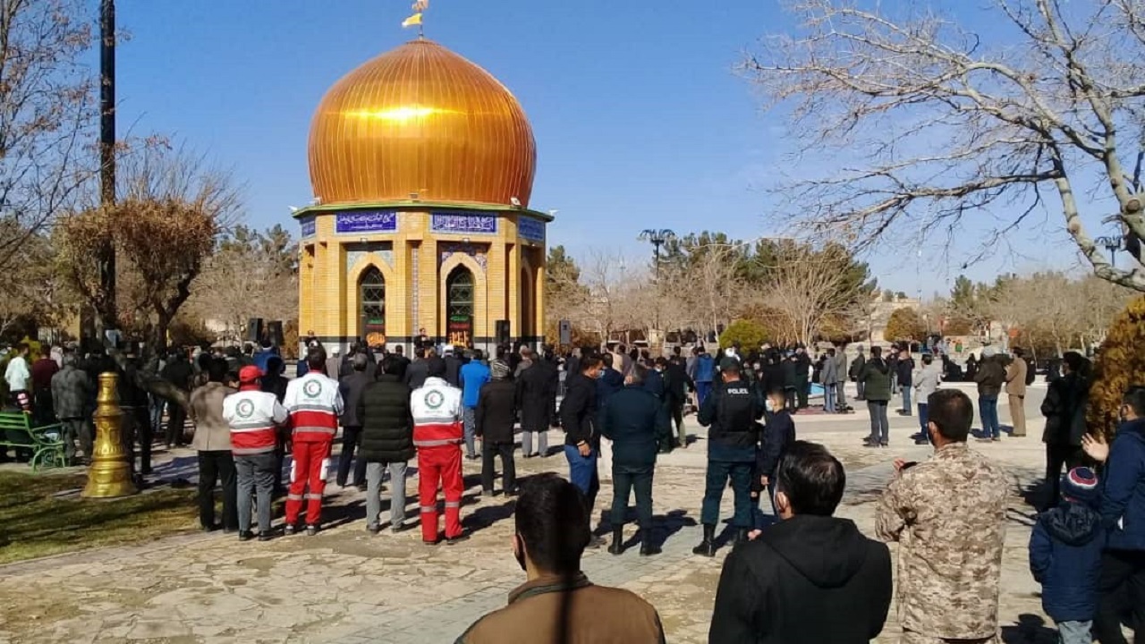 اقامه عزا با اجتماع فاطمیون در تربت جام