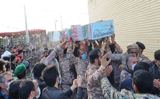 گمنامان بافق آرام گرفتند+تصویر