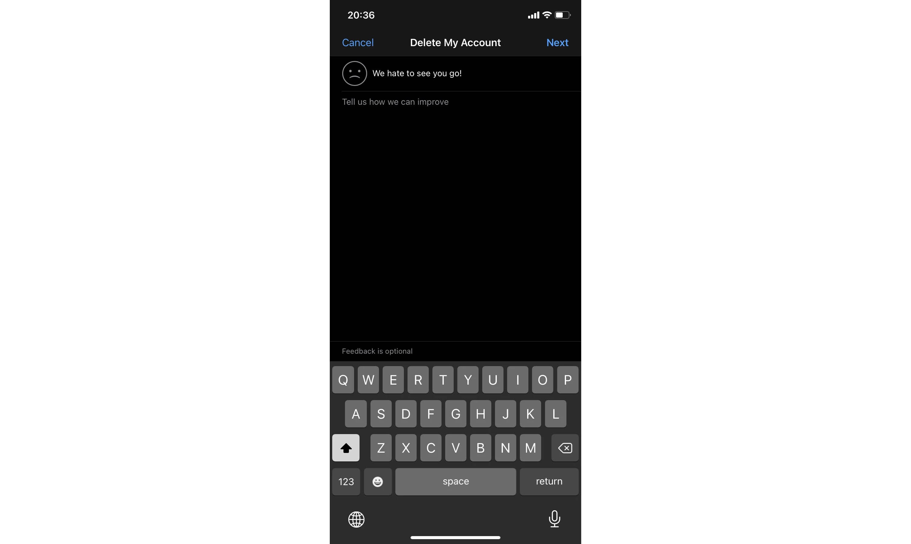 آموزش حذف حساب کاربری واتساپ در iOS و اندروید