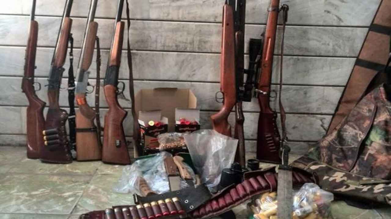 کشف بیش از ۴ هزار قبضه سلاح غیر مجاز در ۱۰ ماهه سال جاری