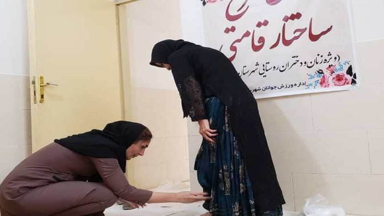 غربالگری سلامت قامتی ۱۵۰ بانوی روستایی در تربت حیدریه
