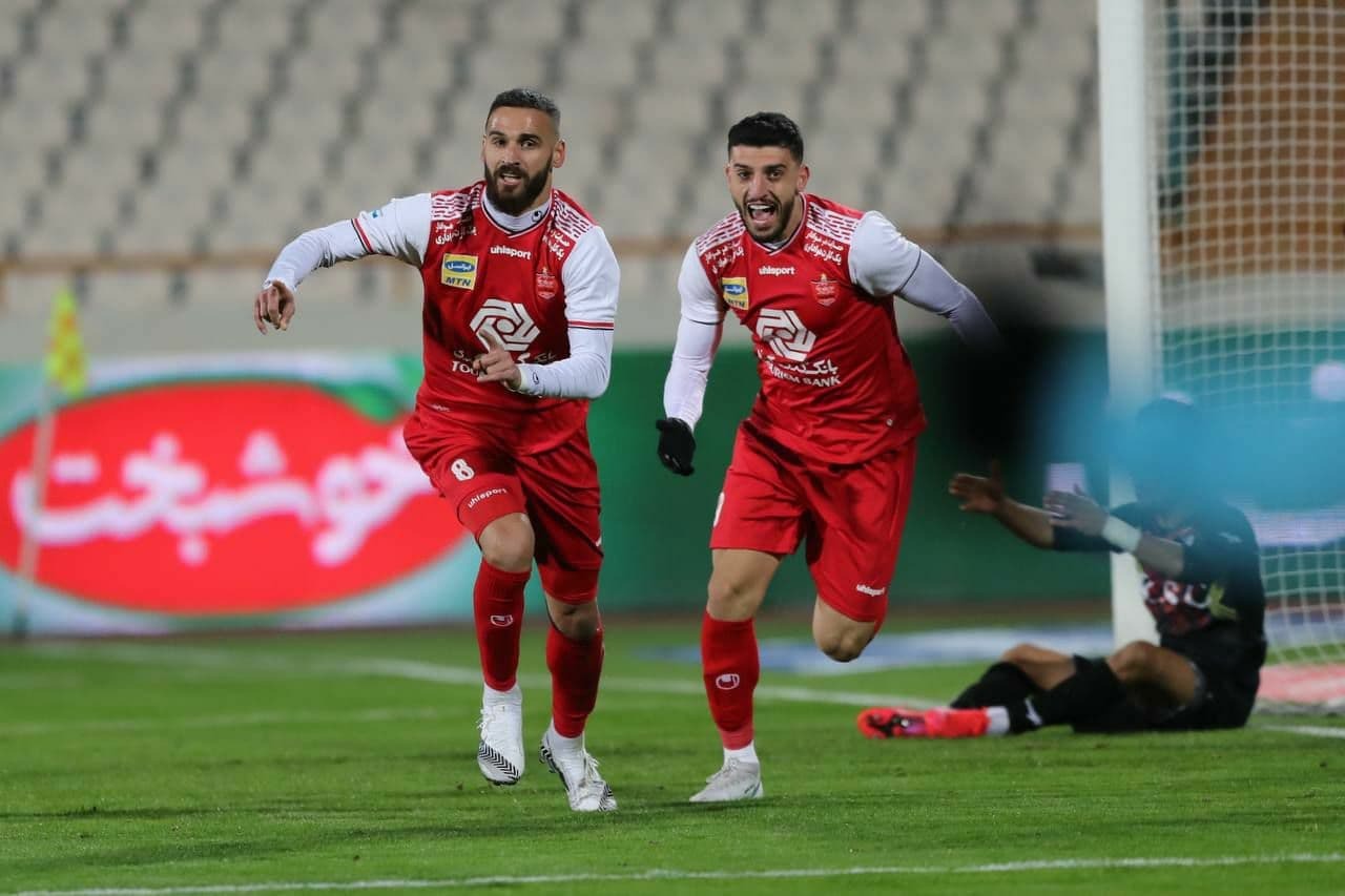 پرسپولیس ۲ - فولاد یک / گزارش لحظه به لحظه