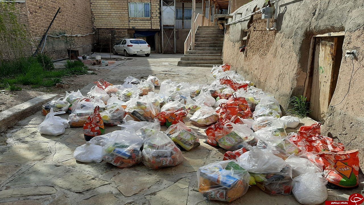توزیع بسته های حمایتی در روستاهای ایوانکی