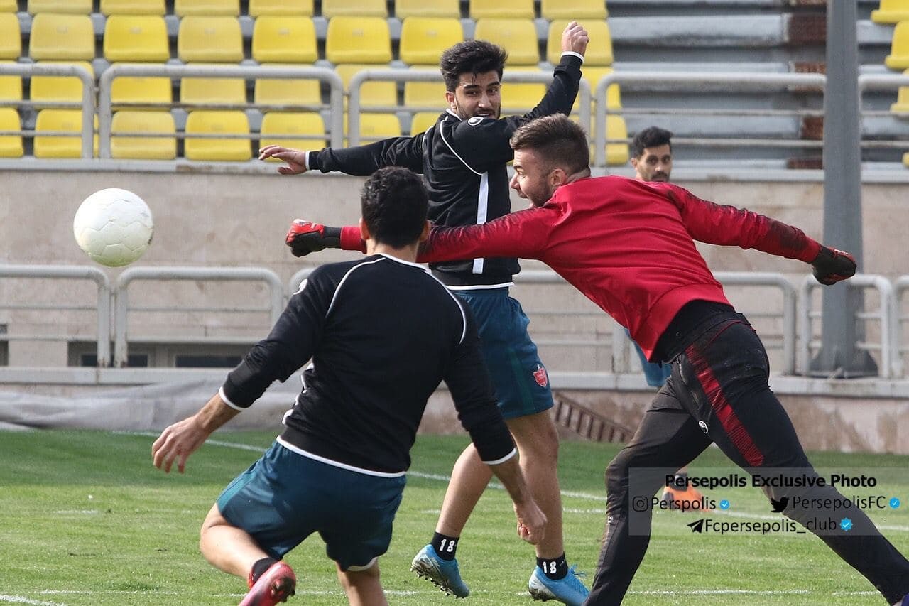 تمرین امروز پرسپولیس/ اصرار گل&zwnj;محمدی بر انجام درست برنامه&zwnj;های تاکتیکی