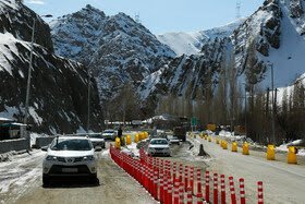 انسداد محور آزادراه تهران_شمال