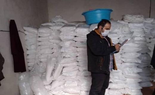 ۳ تن نمک غیر بهداشتی در قم توقیف شد