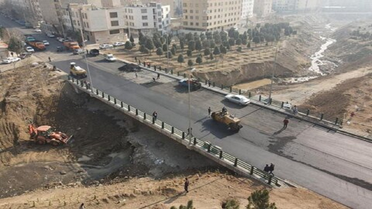 افتتاح پل شبنم کرج