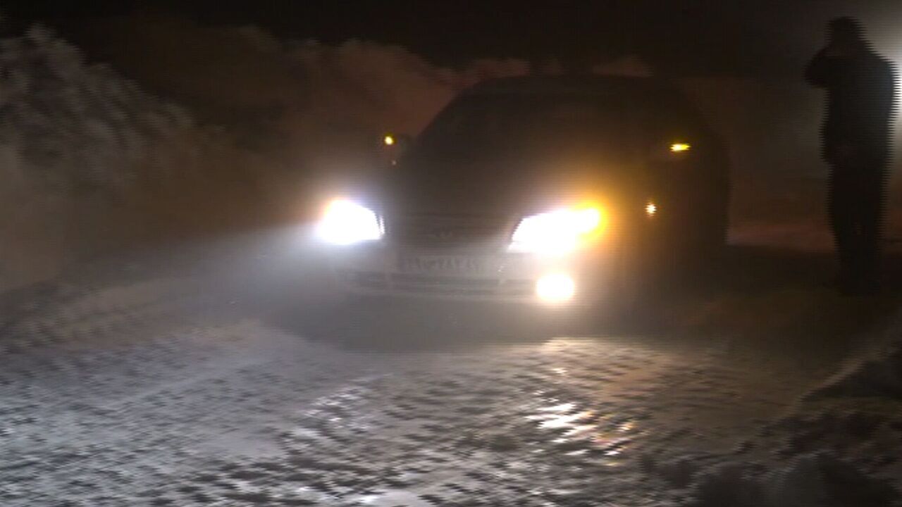 کولاک جاده برهان در محور مهاباد – بوکان را بست