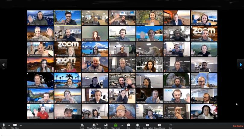برنامه zoom در رقابت با شرکت&zwnj;های گوگل و مایکروسافت