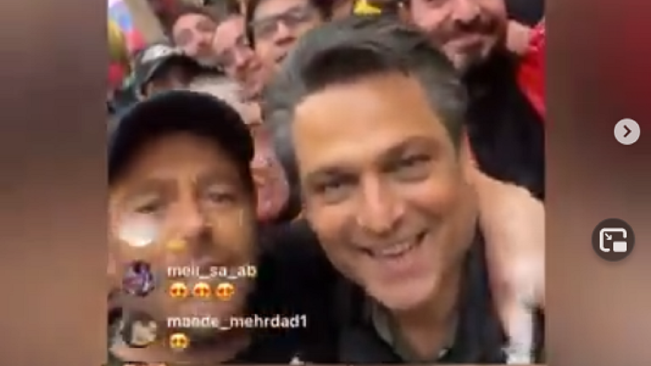 تجمع غیرضروری در مراسم خداحافظی محمدرضا گلزار!