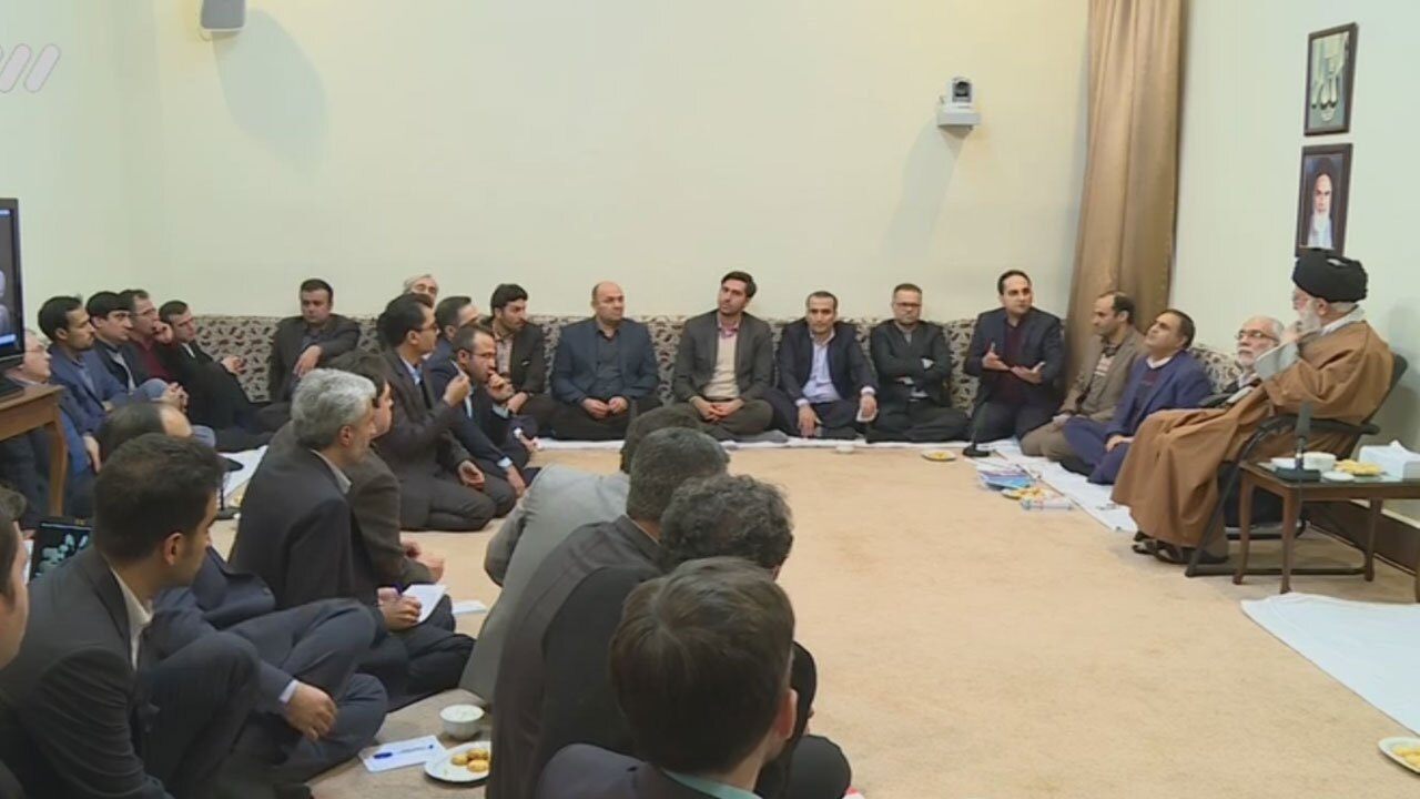 فیلم کامل مستند غیررسمی با بخش‌های منتشرنشده از دیدارهای رهبرانقلاب