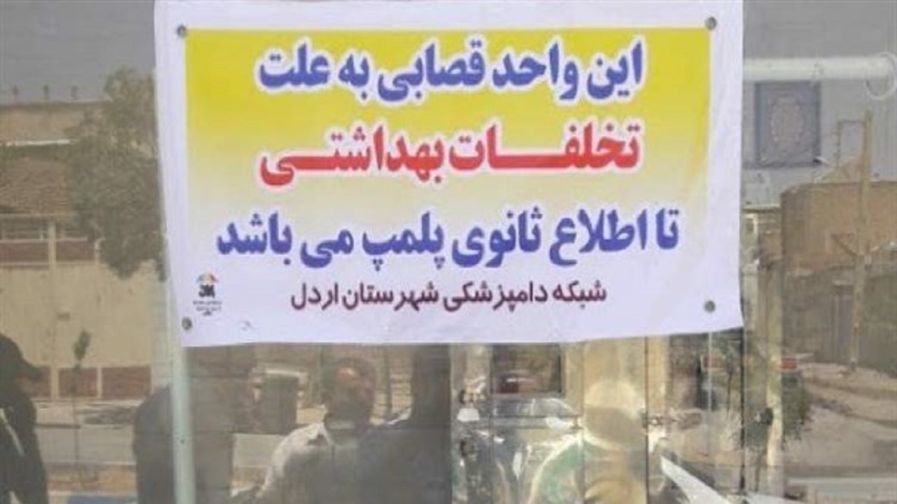 پلمب ۳ واحد قصابی در اردل به دلیل کشتار غیرمجاز دام