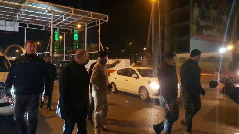 بازدید شبانه نخست وزیر عراق از بغداد