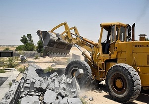 اجرای ۱۲۴ حکم قضایی برای تصرف و قلع و قمع اراضی ملی