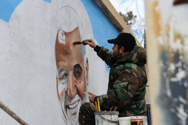 حسرت دیدار سردار سلیمانی و ماجرای آخرین دیوارنگاره حرم حضرت زینب (س)