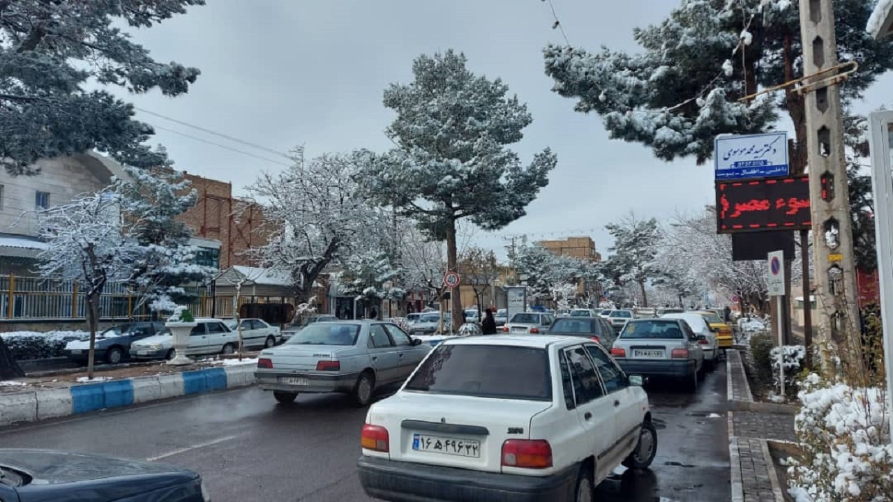 تایباد سفید پوش شد