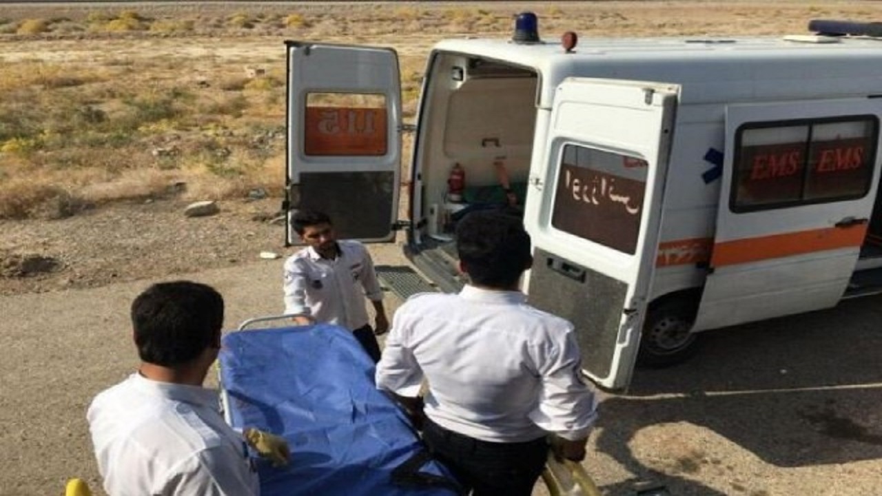 واژگونی ماشین و ادوات معدن در آرادان