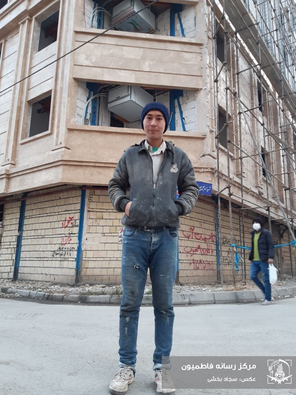 ابتکار مهاجر افغانستانی در به تصویر کشیدن حاج قاسم+عکس ابتکار مهاجر افغانستانی در به تصویر کشیدن حاج قاسم+عکس