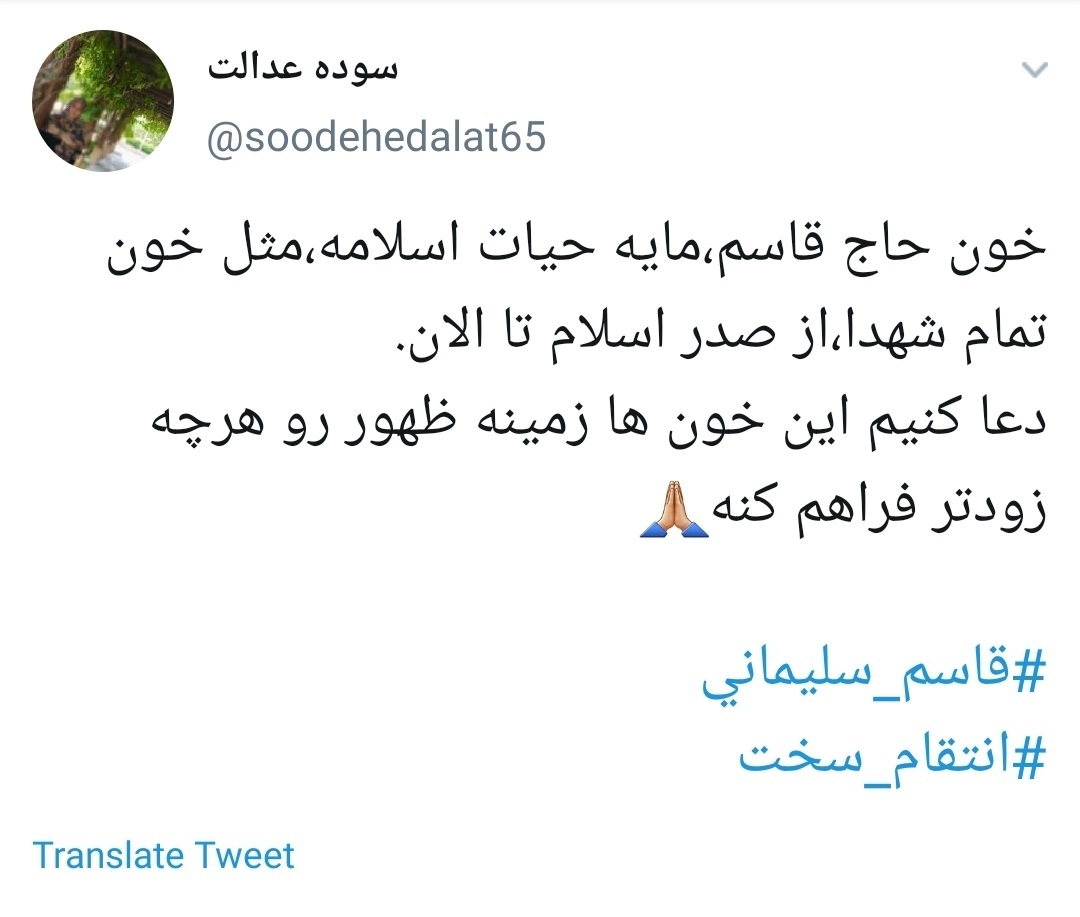 توئیت کاربران با هشتگ #انتقام_سخت .