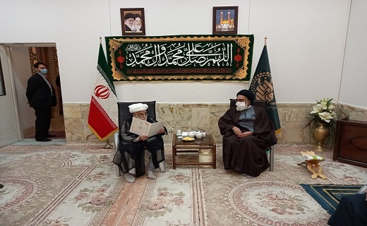 آیت الله جنتی با تولیت حرم حضرت معصومه(س)دیدار کرد آیت الله جنتی با تولیت حرم حضرت معصومه(س)دیدار کرد