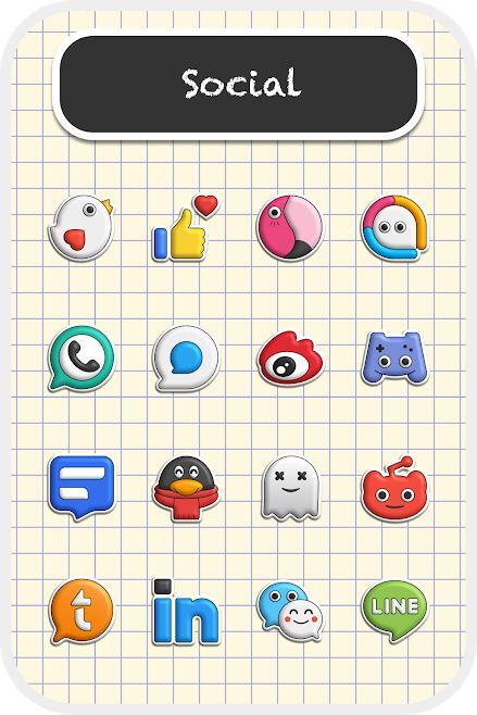 دانلود Poppin icon pack