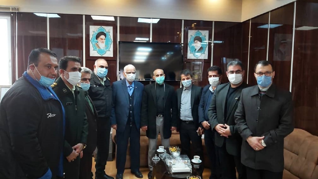 قدردانی امامعلی حبیبی از فرمانده نیروی انتظامی استان مازندران