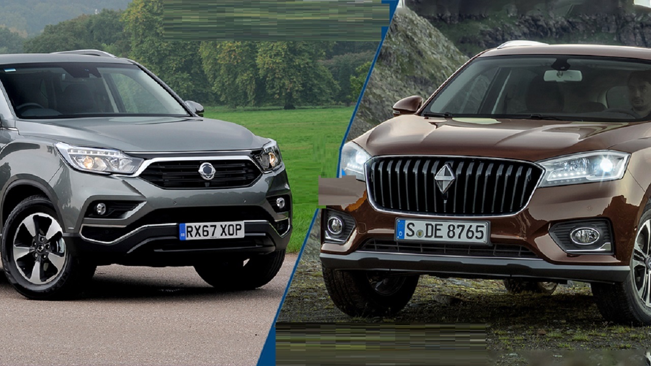 مقایسه بورگوارد bx7 با سانگ یانگ رکستون+ مشخصات فنی