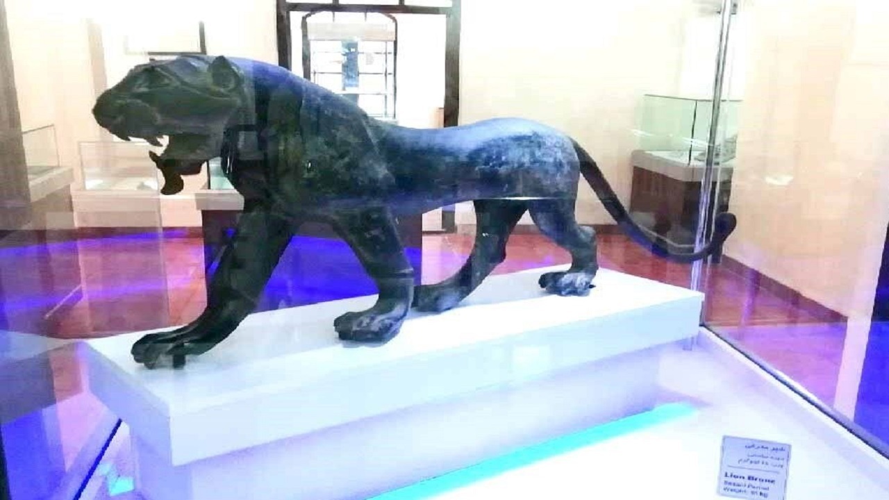شیر برنزی در راه بازگشت به هرمزگان!