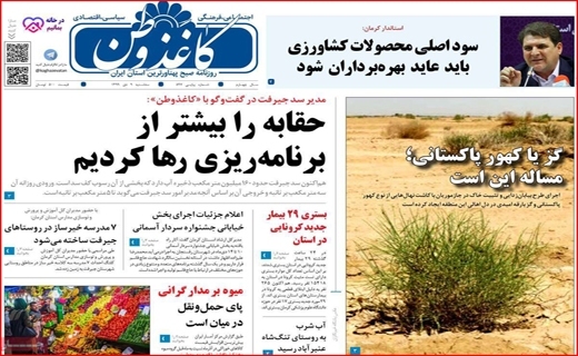  رزونامه کاغذ وطن 