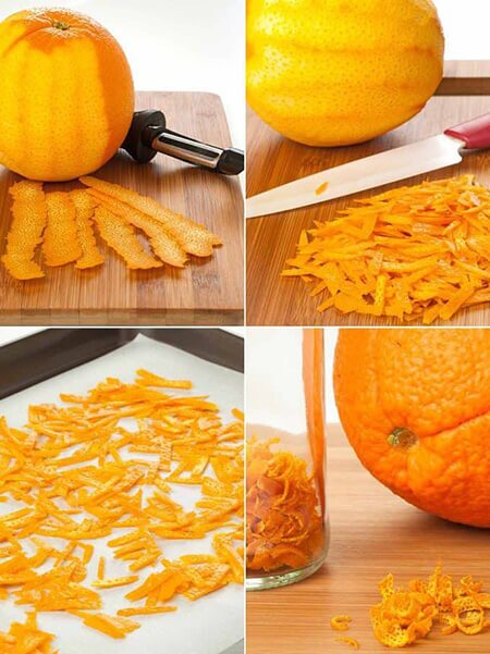 آموزش تهیه خلال پوست پرتقال