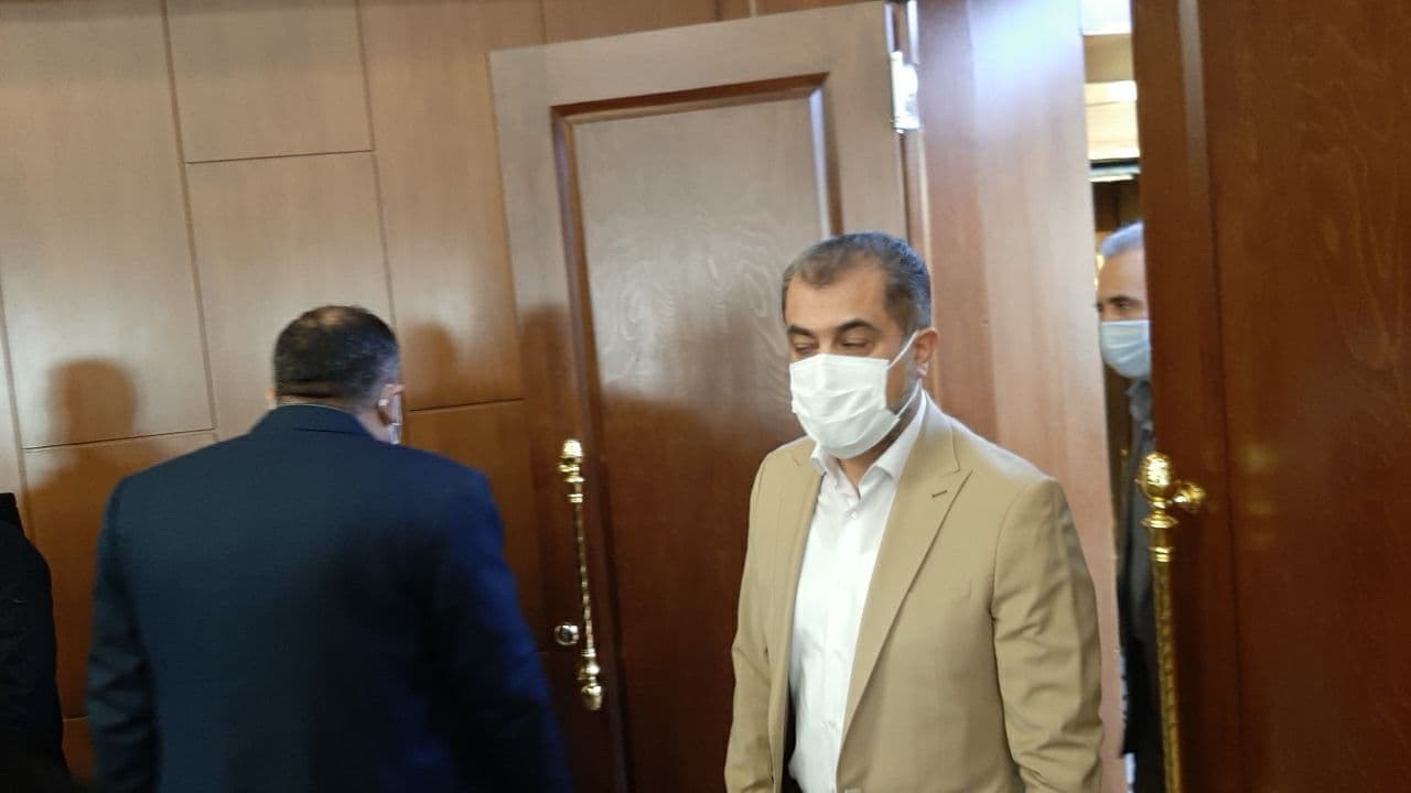 جلسه خلیل زاده با رئیس کمیته ملی المپیک