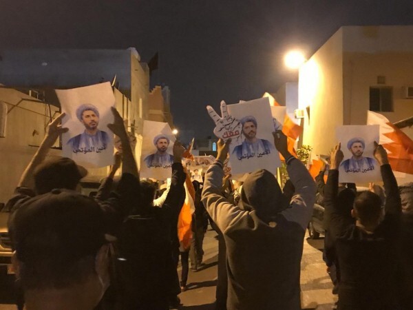 تظاهرات شیعیان بحرین در ششمین سال بازداشت شیخ علی سلمان+ تصاویر