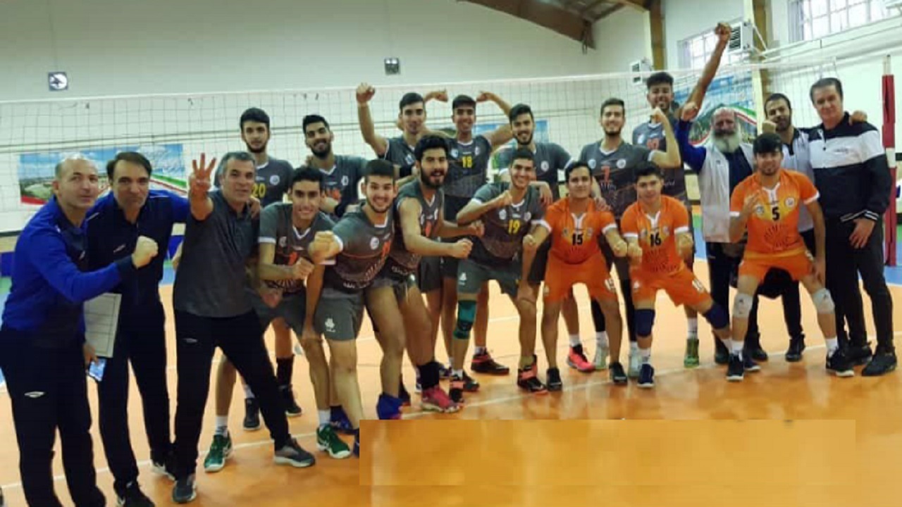 قهرمانی سایپای تهران در لیگ برتر والیبال جوانان کشور در بندر انزلی