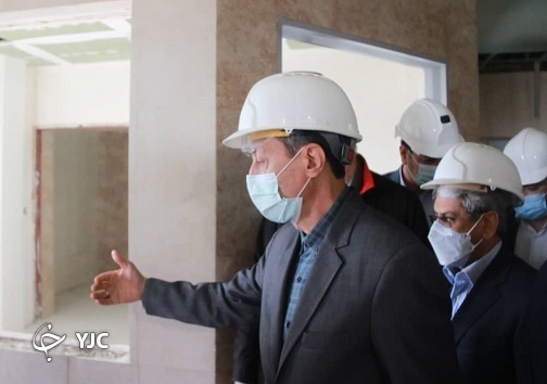 بازدید رئيس بنیاد مستضعفان کشور از بیمارستان آیت الله طالقانی آبادان +تصاویر