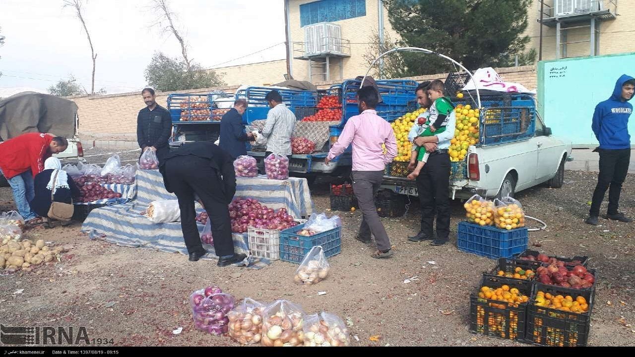 ساماندهی میوه فروشان سیار در سبزوار